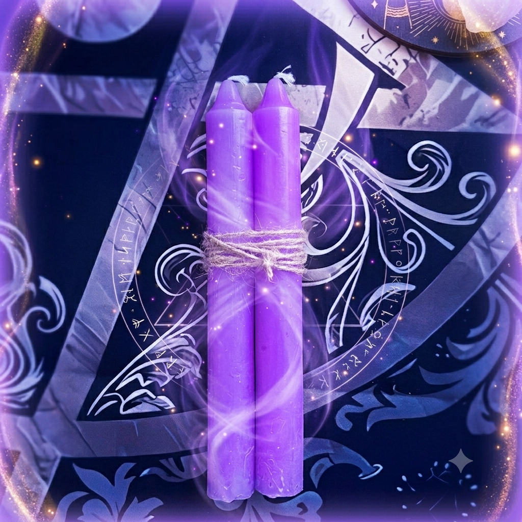 Ritual de unión energética con set de velas ritualizadas | Aura Entropía